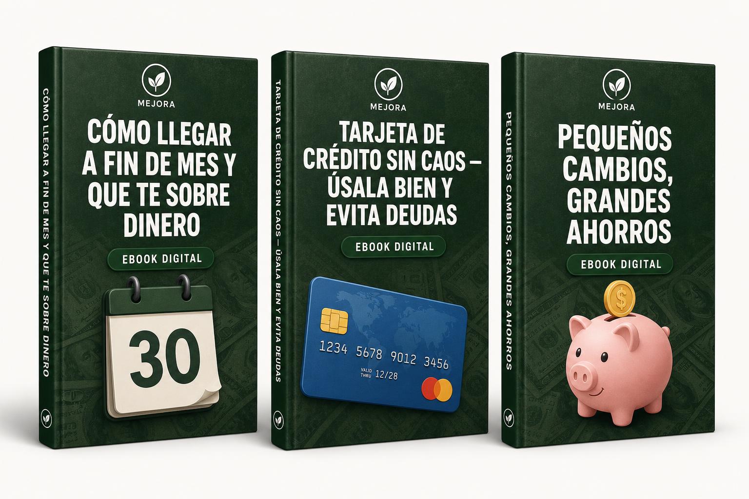3 ebooks bonus de CONTROL TOTAL